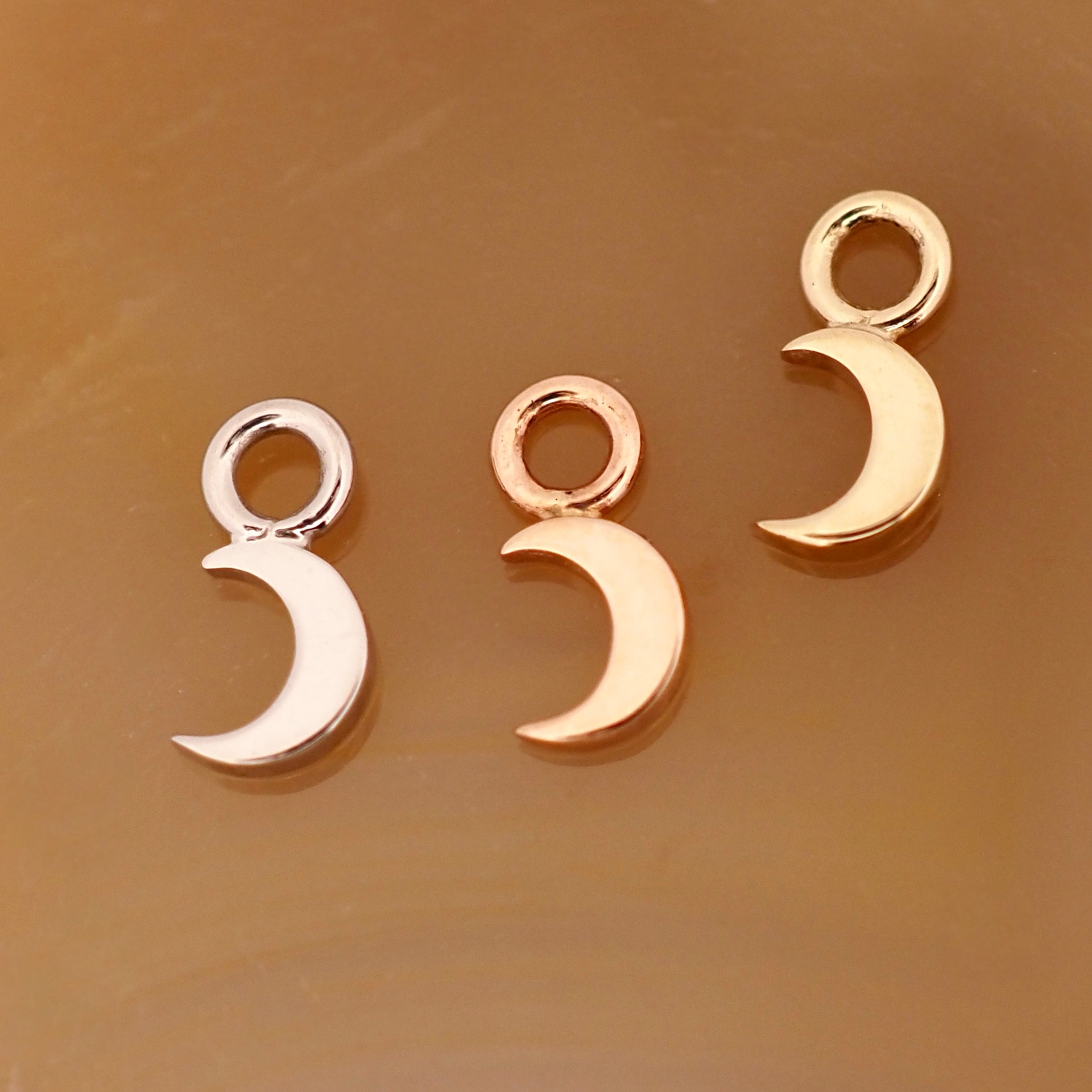 Crescent Moon Charm, photo 2 of 3