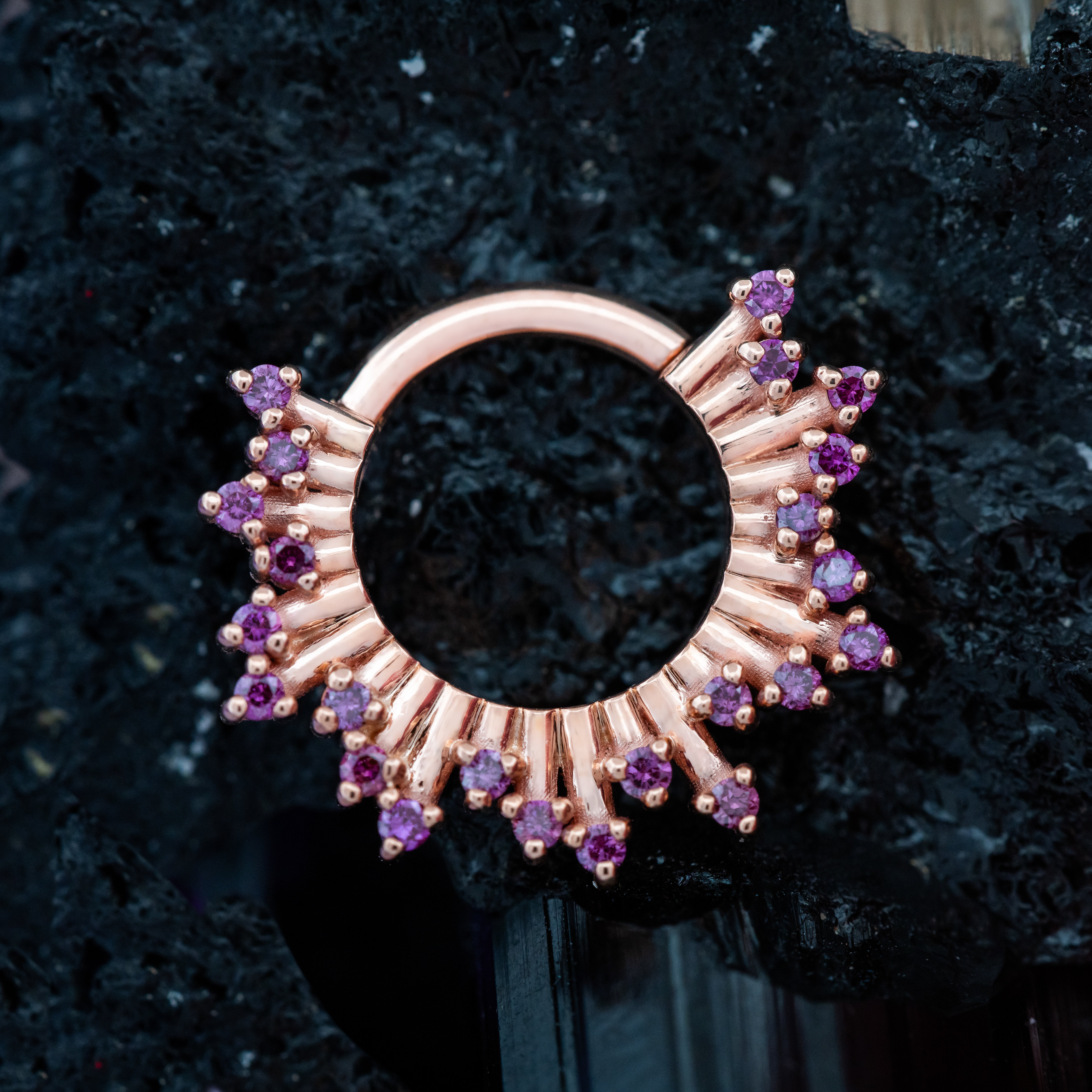 Frozen Clicker BVLA Fine Gold Piercing Jewelry