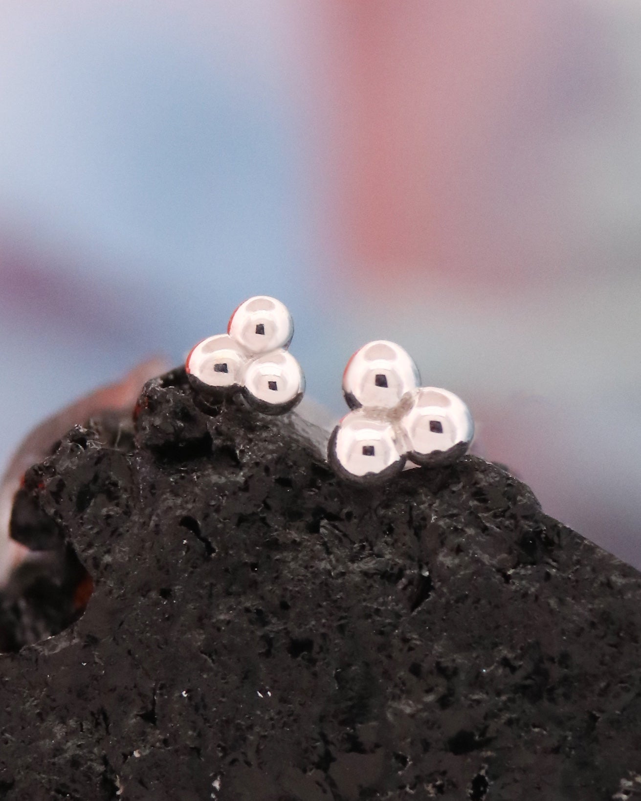 Tri Bead Cluster Threadless End, photo 3 of 4