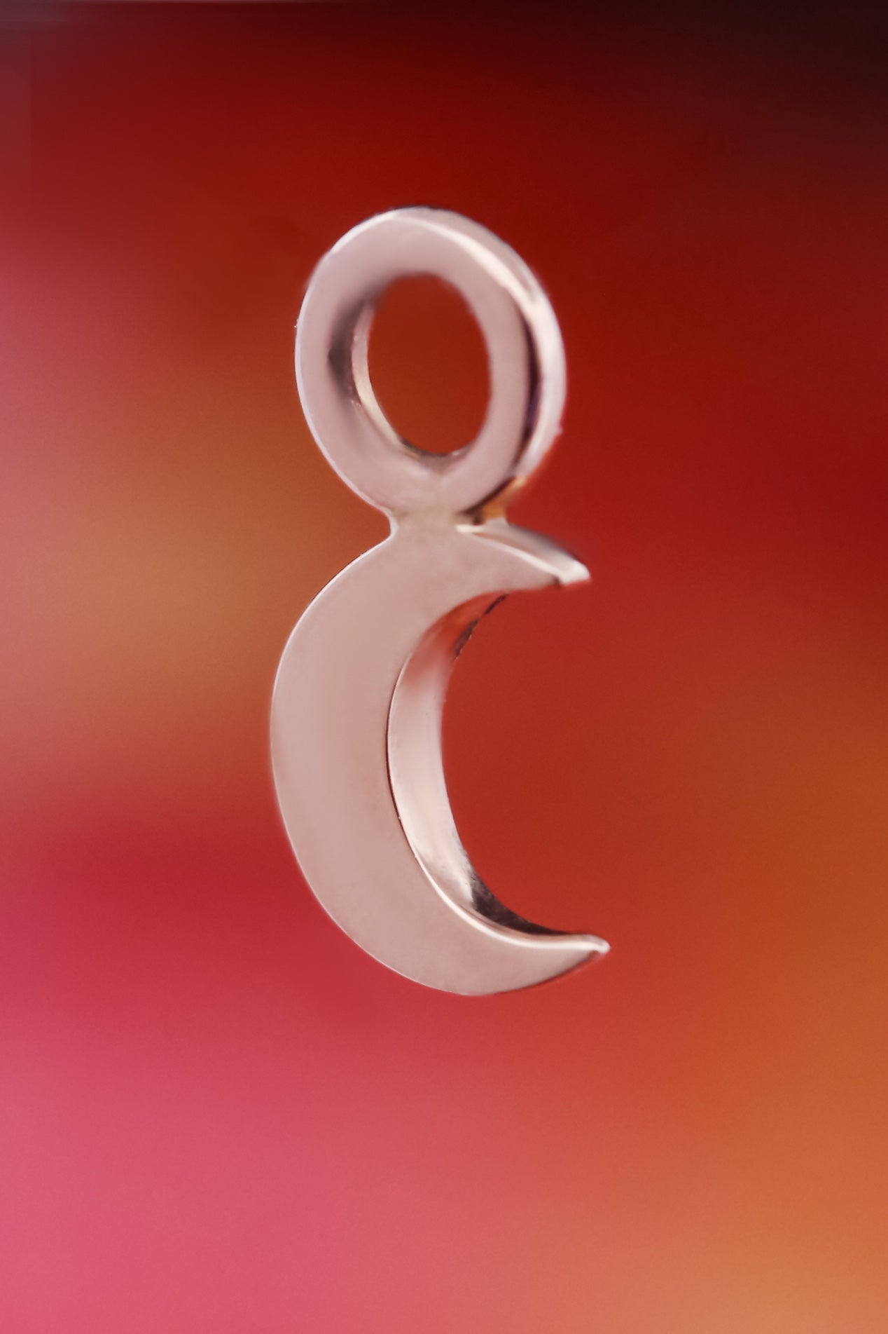 Crescent Moon Charm, photo 1 of 3