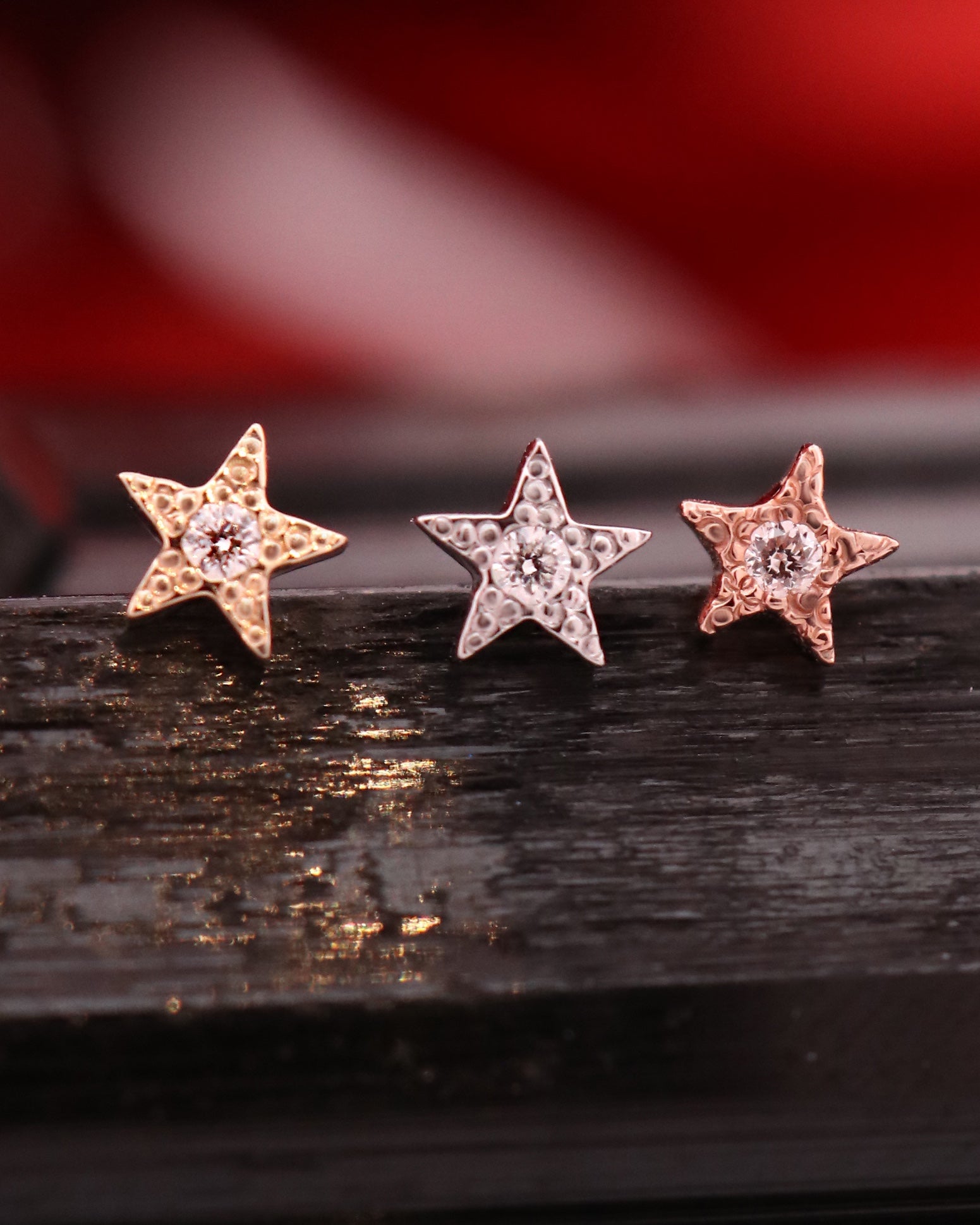 Star w/ 1mm Diamond Threadless End
