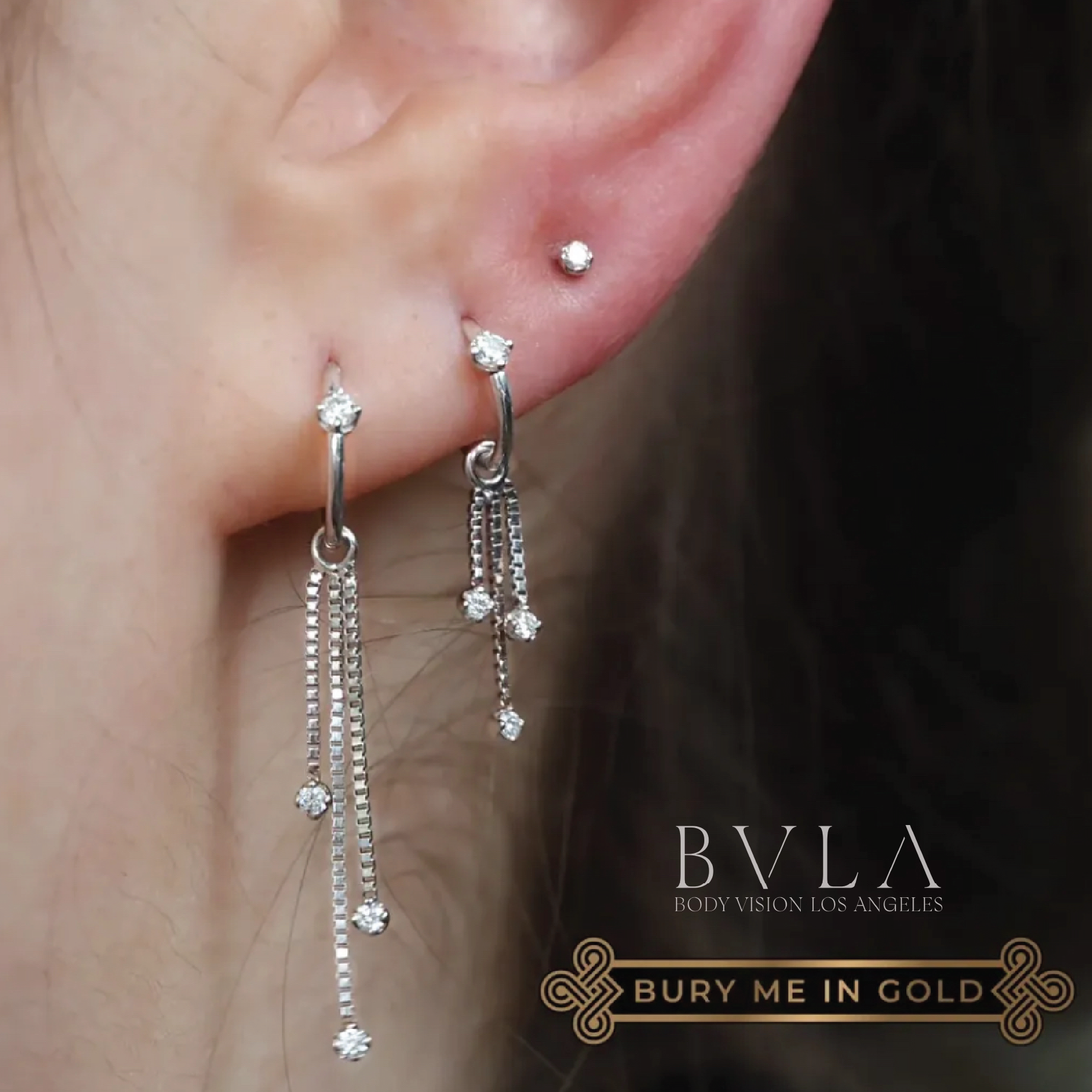 Be My Druidess Charm BVLA Fine Gold Piercing Jewelry