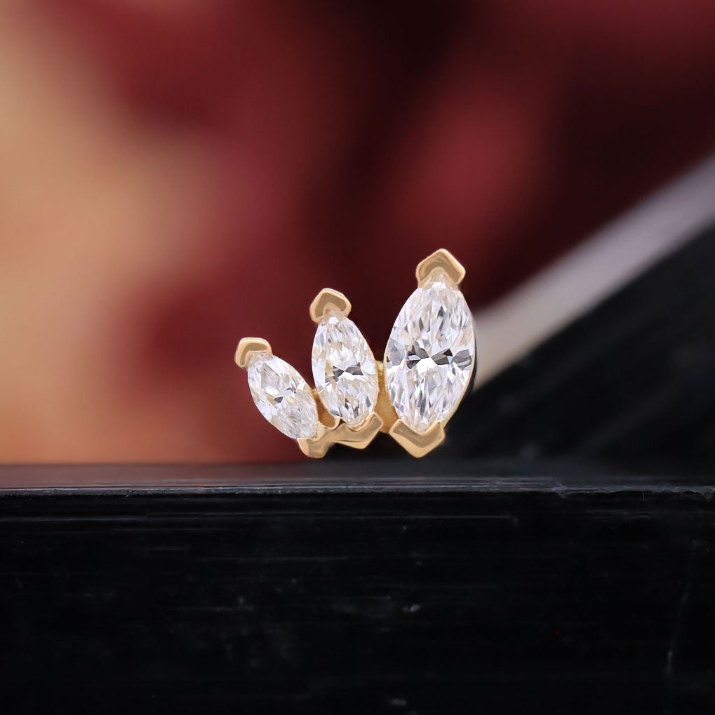 Tiny French Kiss Threaded End, photo 2 of 4