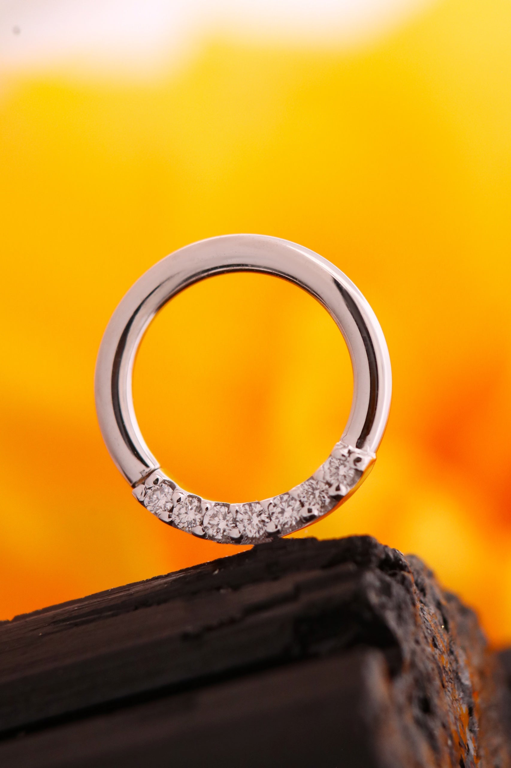 7 Gem Blaze Fixed Ring, photo 5 of 6