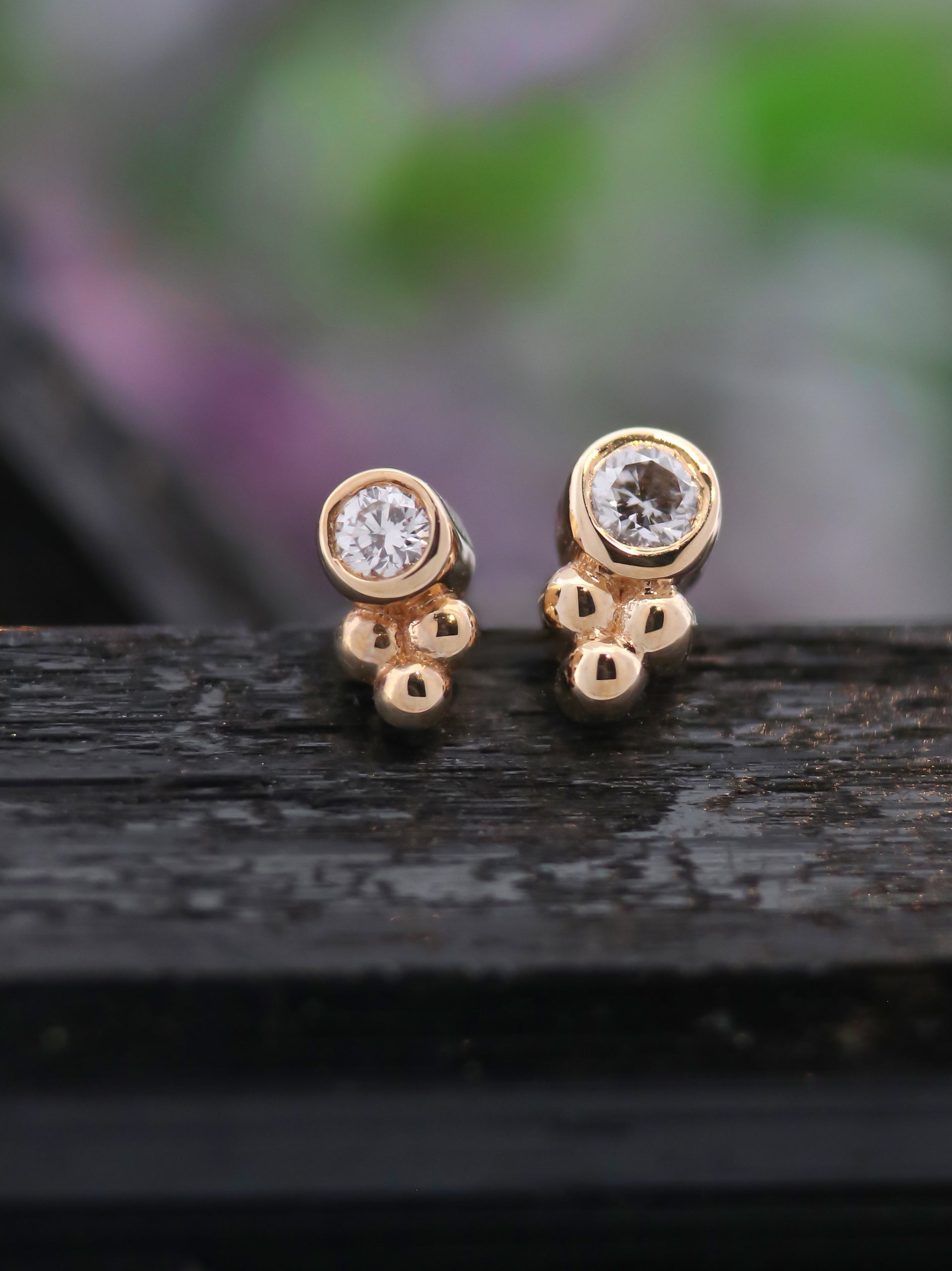 Bezel with Tri Bead Threadless End, photo 1 of 7