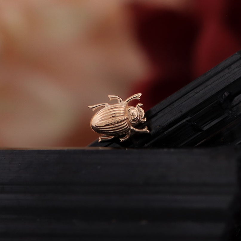 Scarab Beetle Threaded End, photo 2 of 3