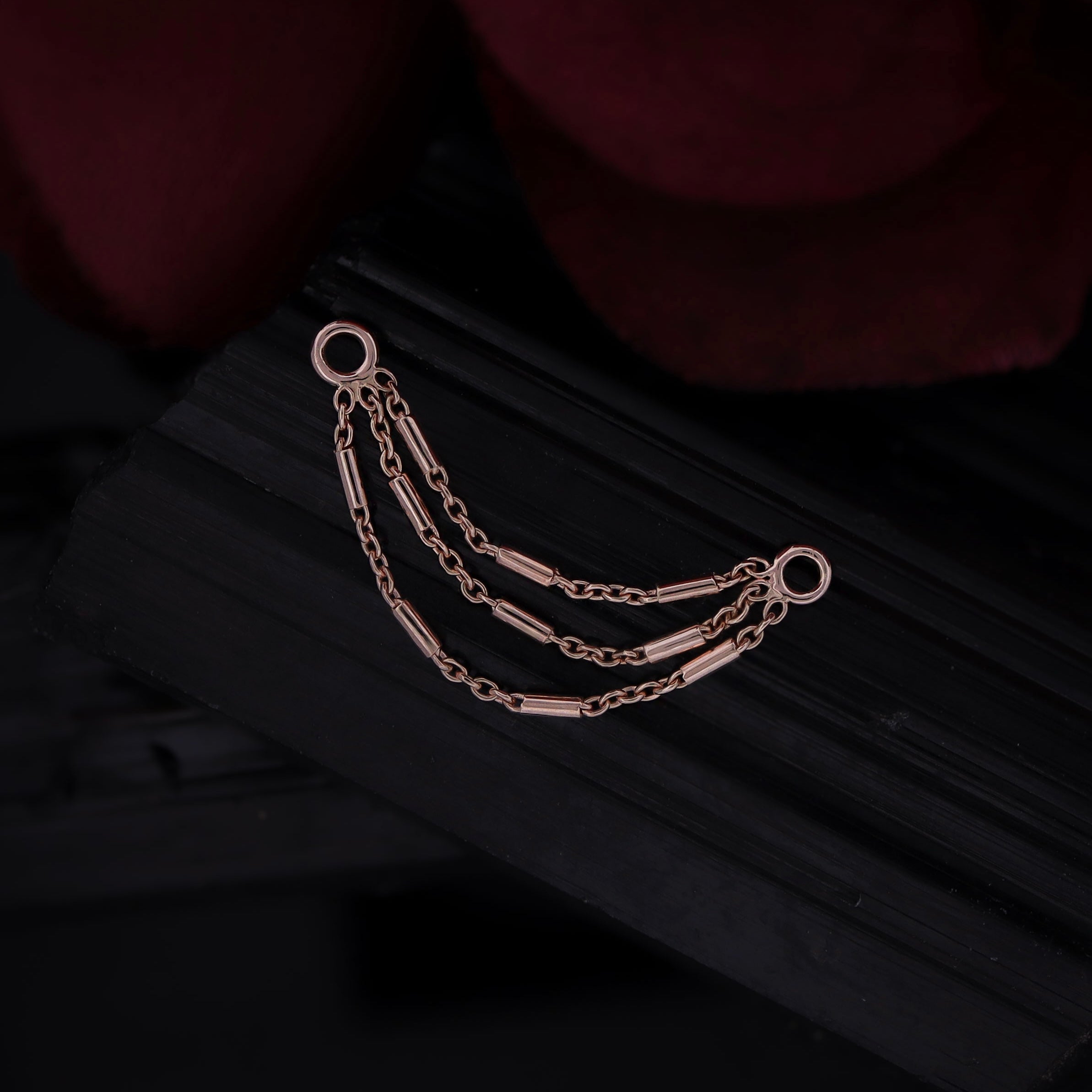 Triple Ophelia Chain, photo 7 of 8