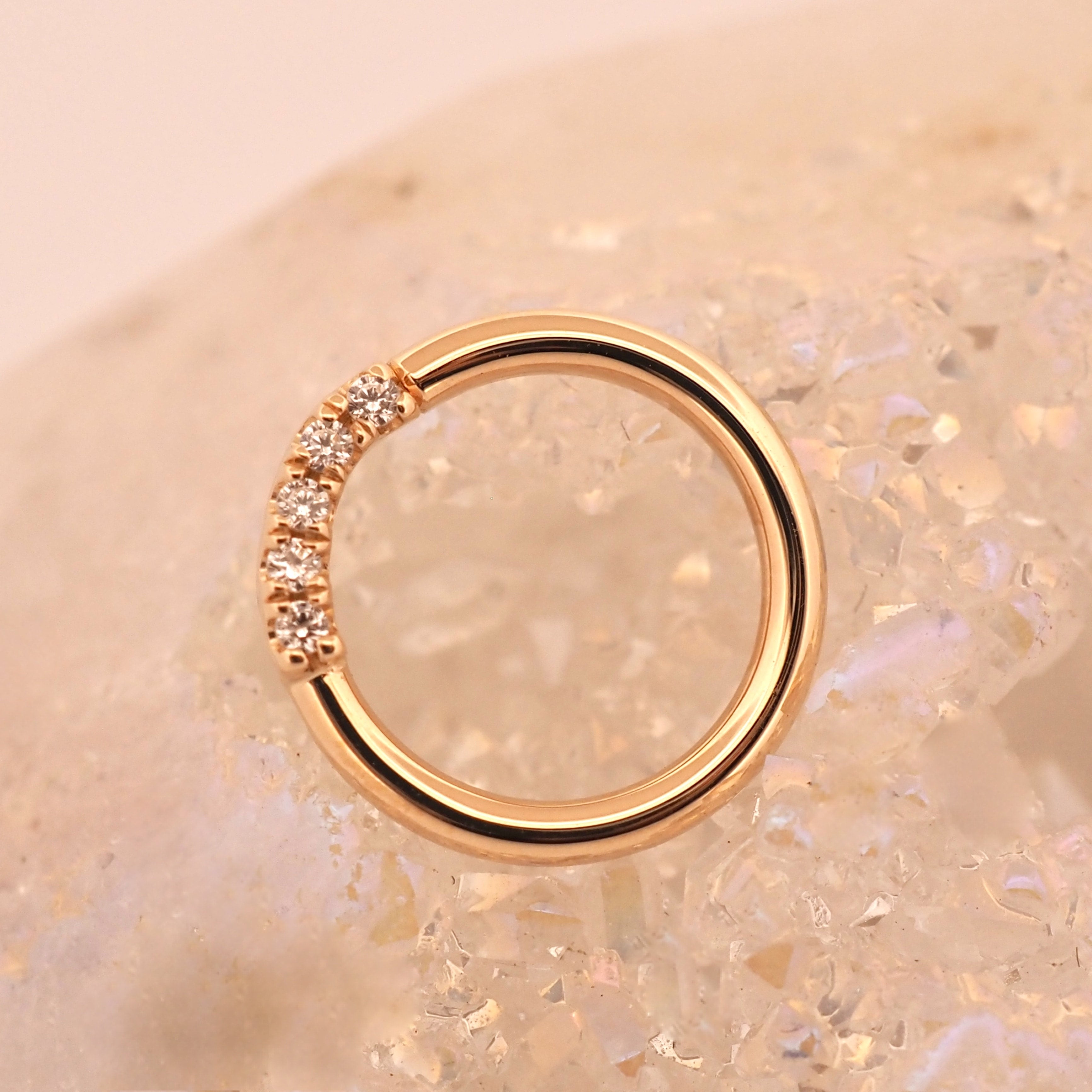 5 Gem Blaze Fixed Ring, photo 2 of 6
