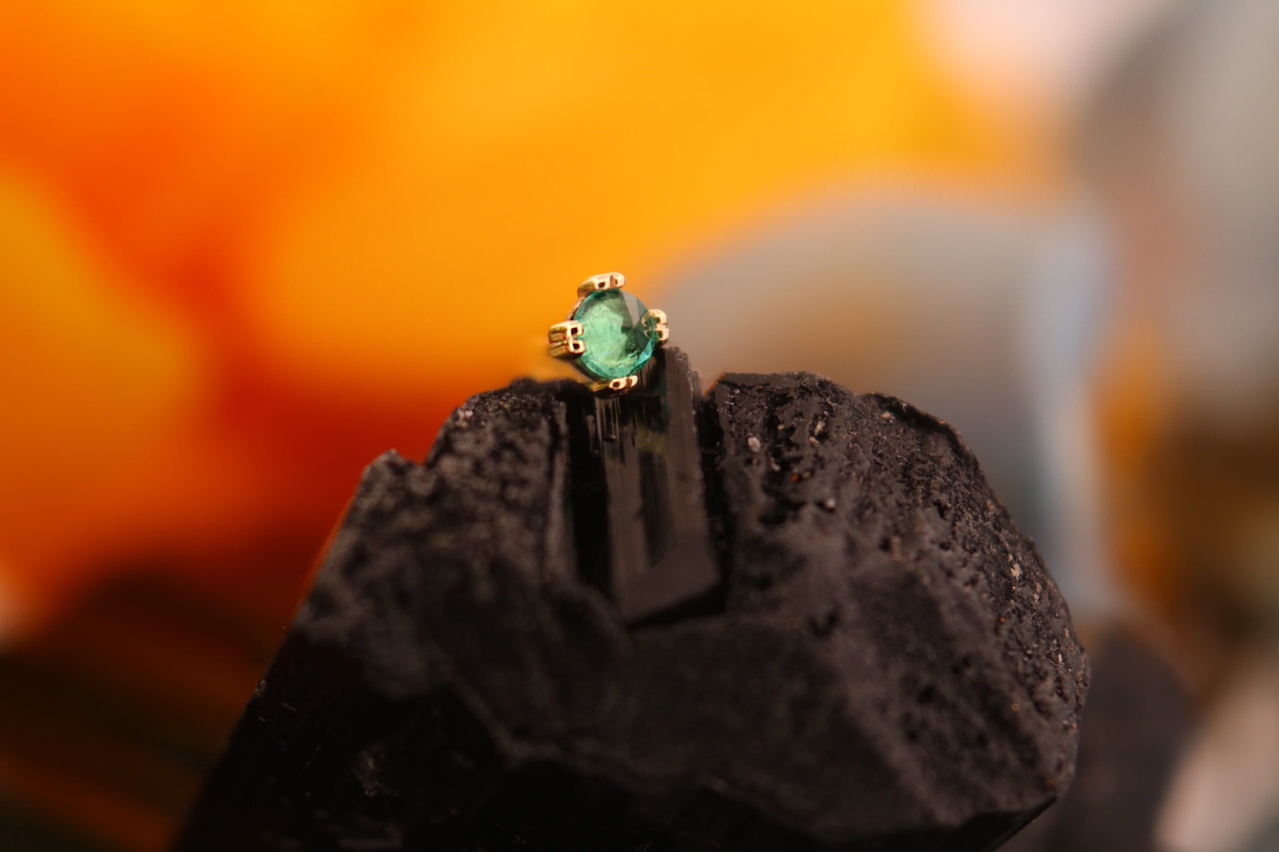 Cabochon Prong Threadless End, photo 7 of 8