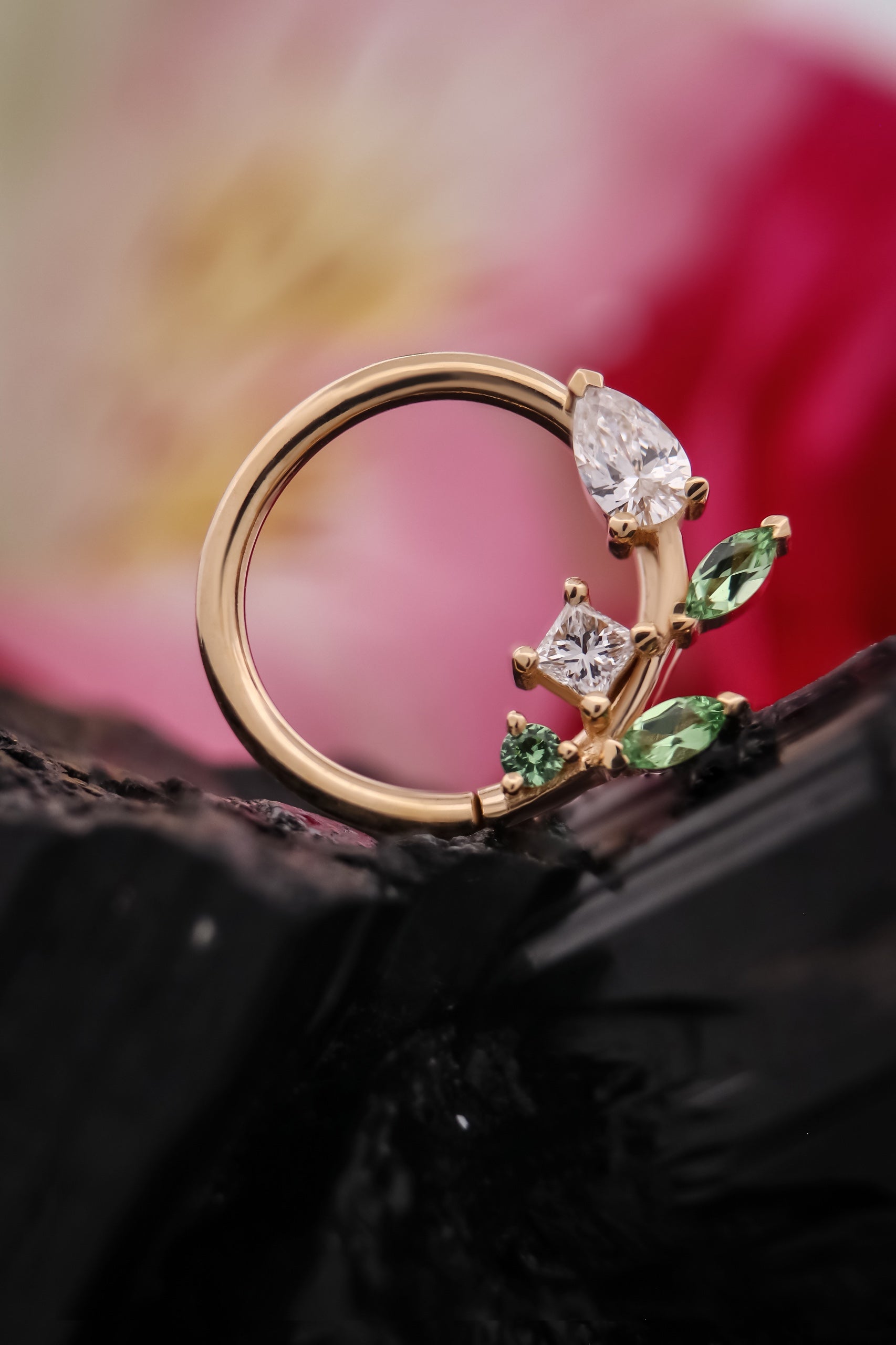 Jasmine Vine Seam Ring, photo 1 of 5