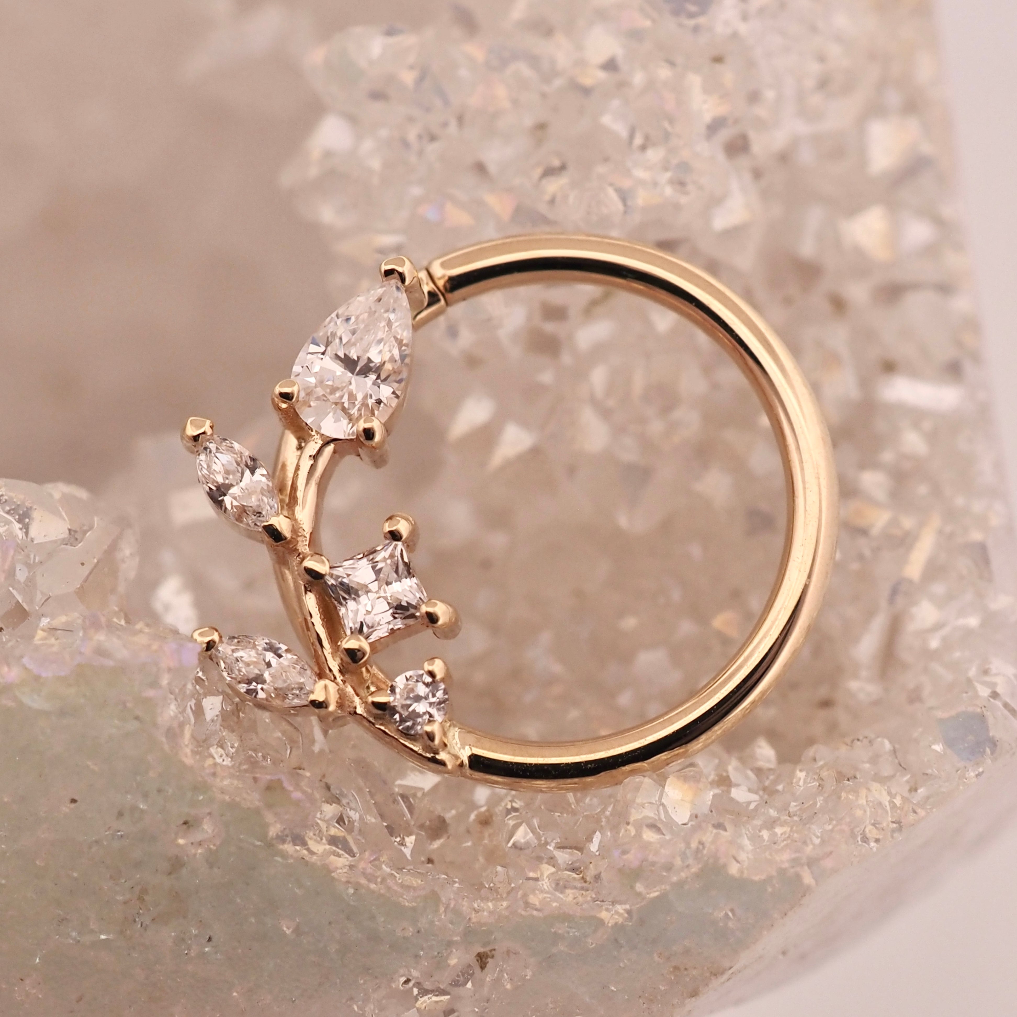 Jasmine Vine Seam Ring, photo 5 of 5
