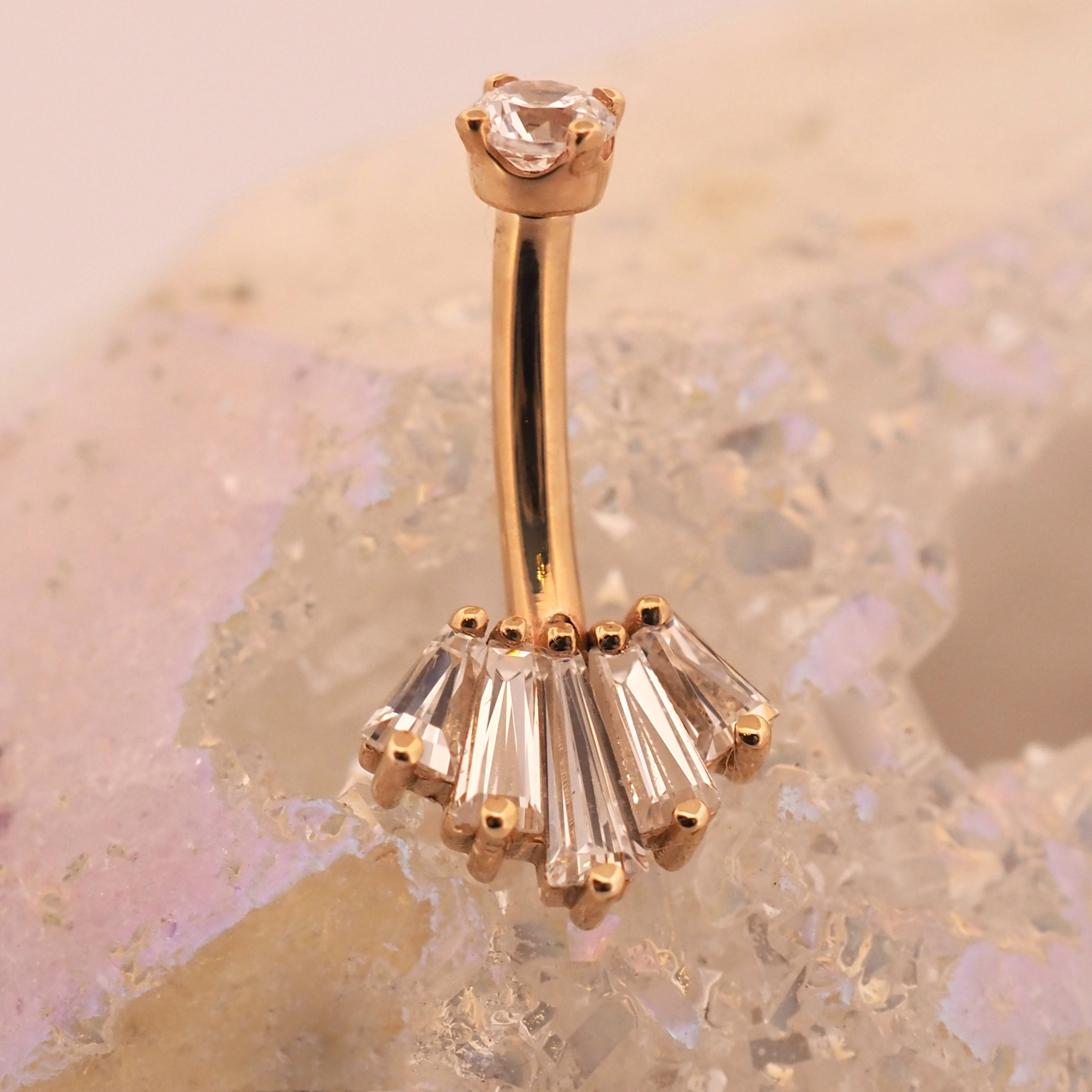 Oceane 5 Curved Barbell Threaded, photo 2 of 2