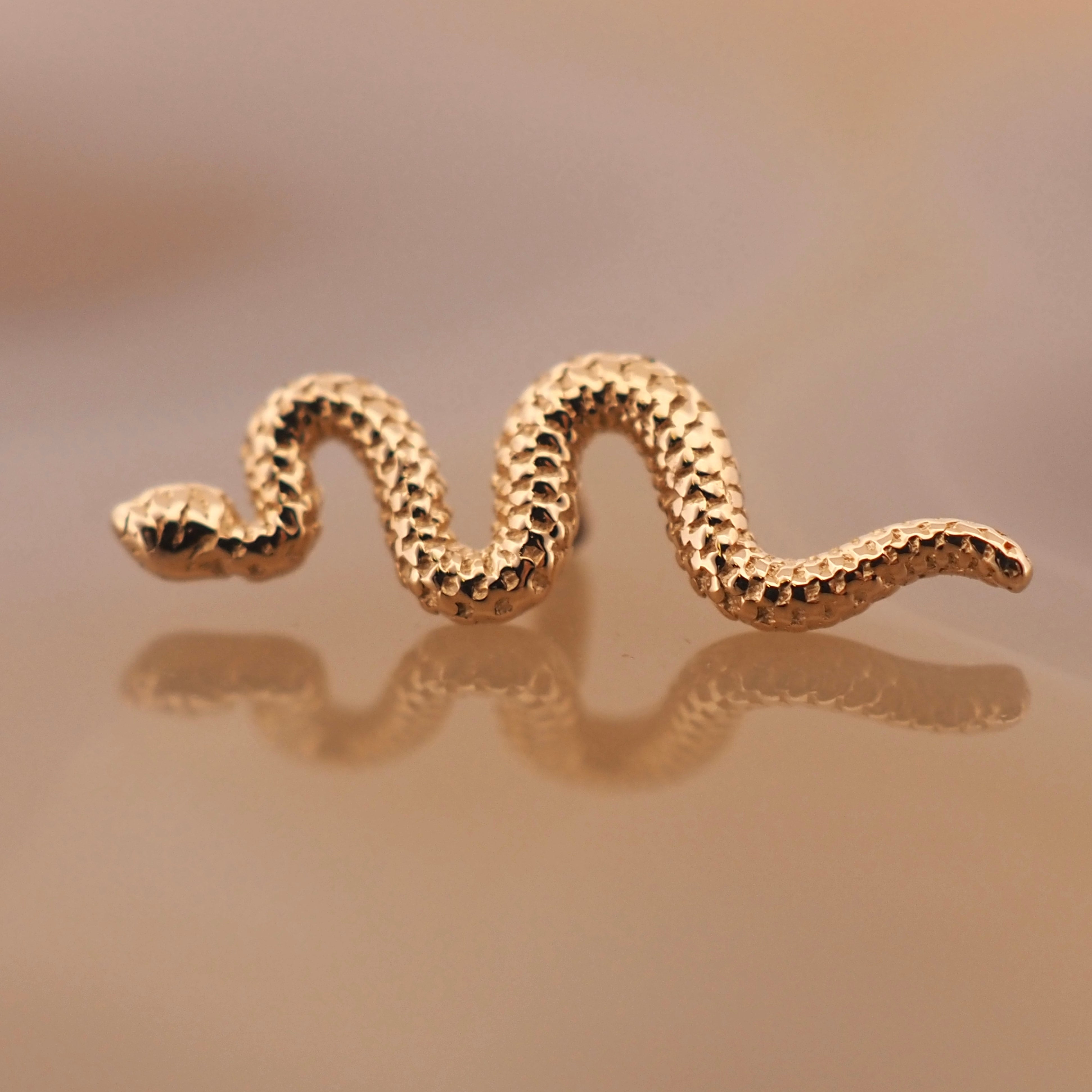Delicate Snake Threaded End, photo 8 of 8