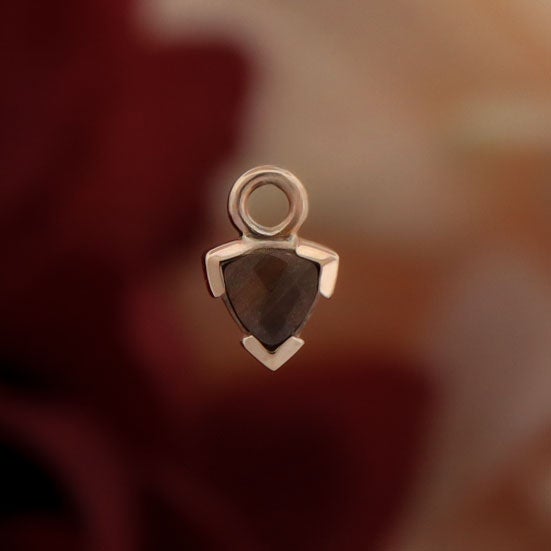Trillion V Prong Charm, photo 3 of 3