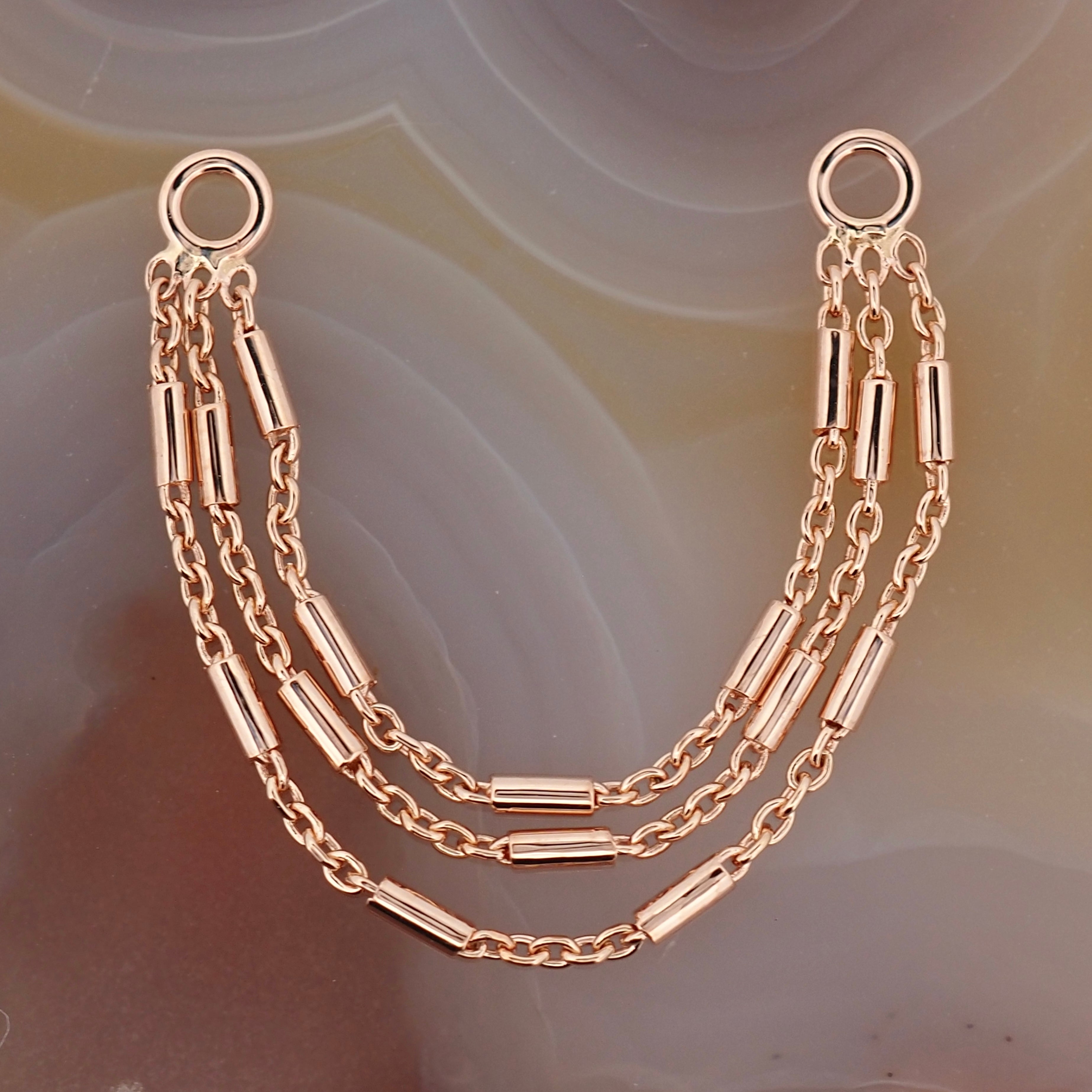 Triple Ophelia Chain, photo 4 of 8