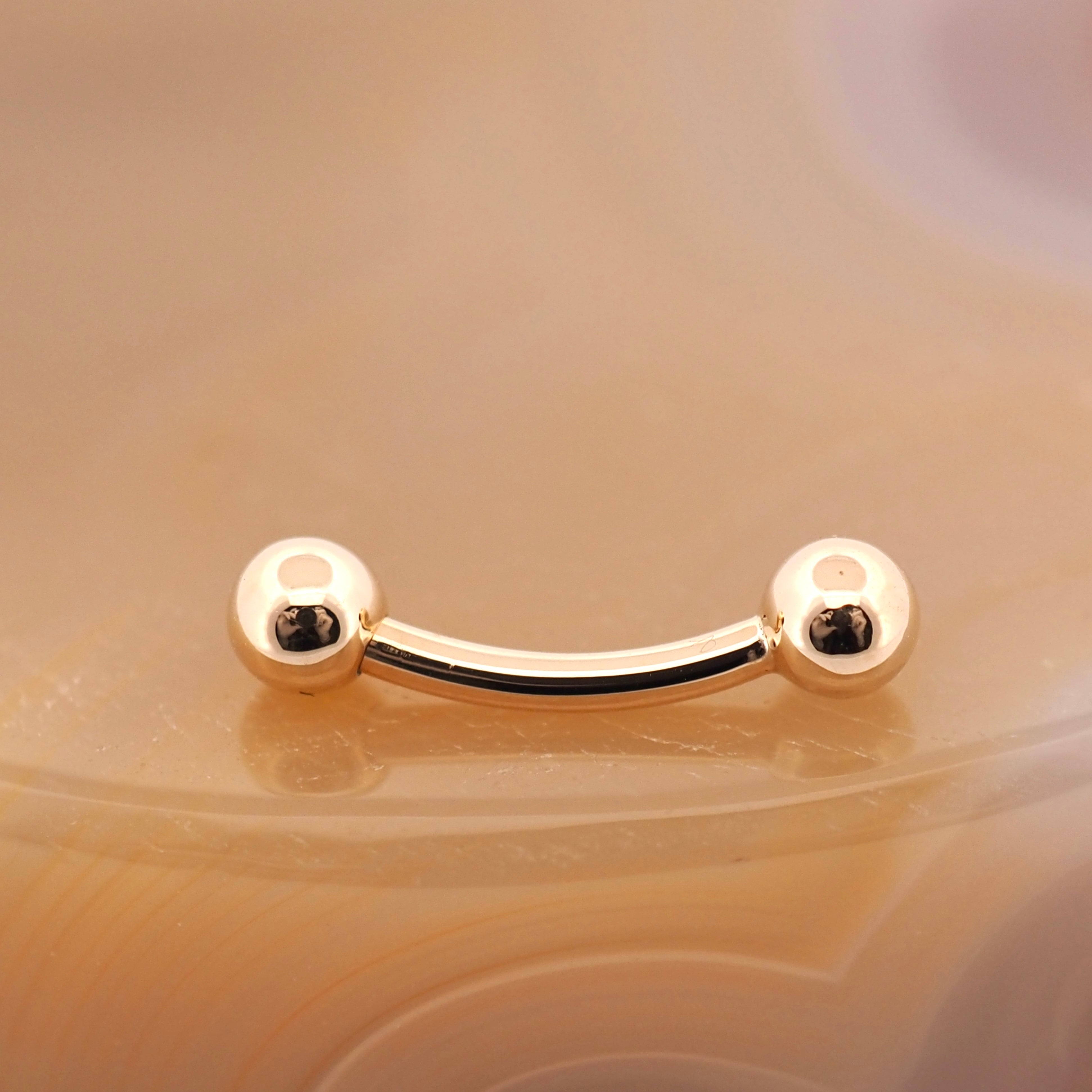 Curved Barbell Threaded, photo 5 of 7