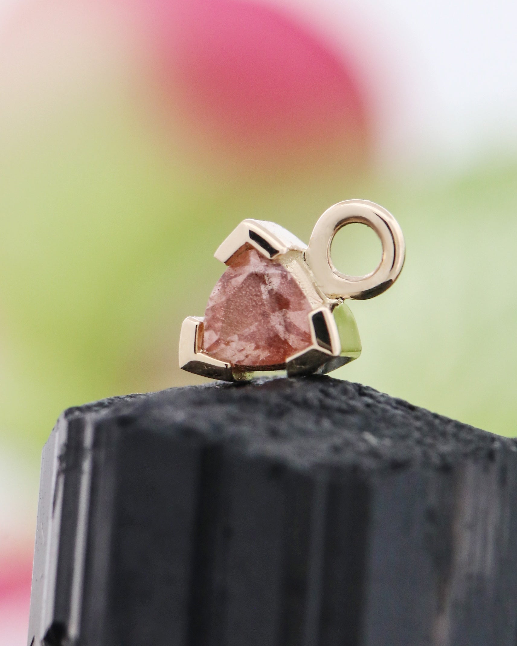 Trillion V Prong Charm, photo 1 of 3